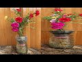 Grow Moss rose in plastic bottle just 20 day look beautiful