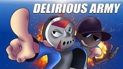 DELIRIOUS ARMY - Animated Music Video! By The Spaceman Chaos 