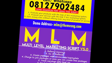 MLM2 Script Instructional Video by ScriptsNG