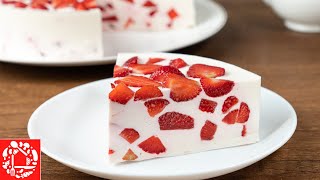 Strawberry CAKE without baking in 15 minutes!