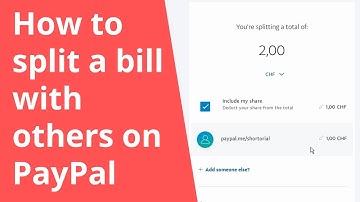 How to split a bill with others on PayPal