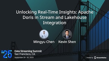 [Streaming Lakehouse] Unlocking Real-Time Insights: Apache Doris in Stream and Lakehouse Integration