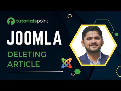 Joomla | Deleting Article | Tutorialspoint