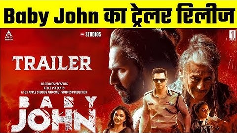 Baby John - Trailer | Atlee | Varun Dhawan, Keerthy Suresh, Wamiqa G, Jackie Shroff | 25th Dec
