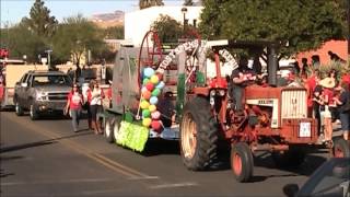 UofA Homecoming Parading featuring ABE Float