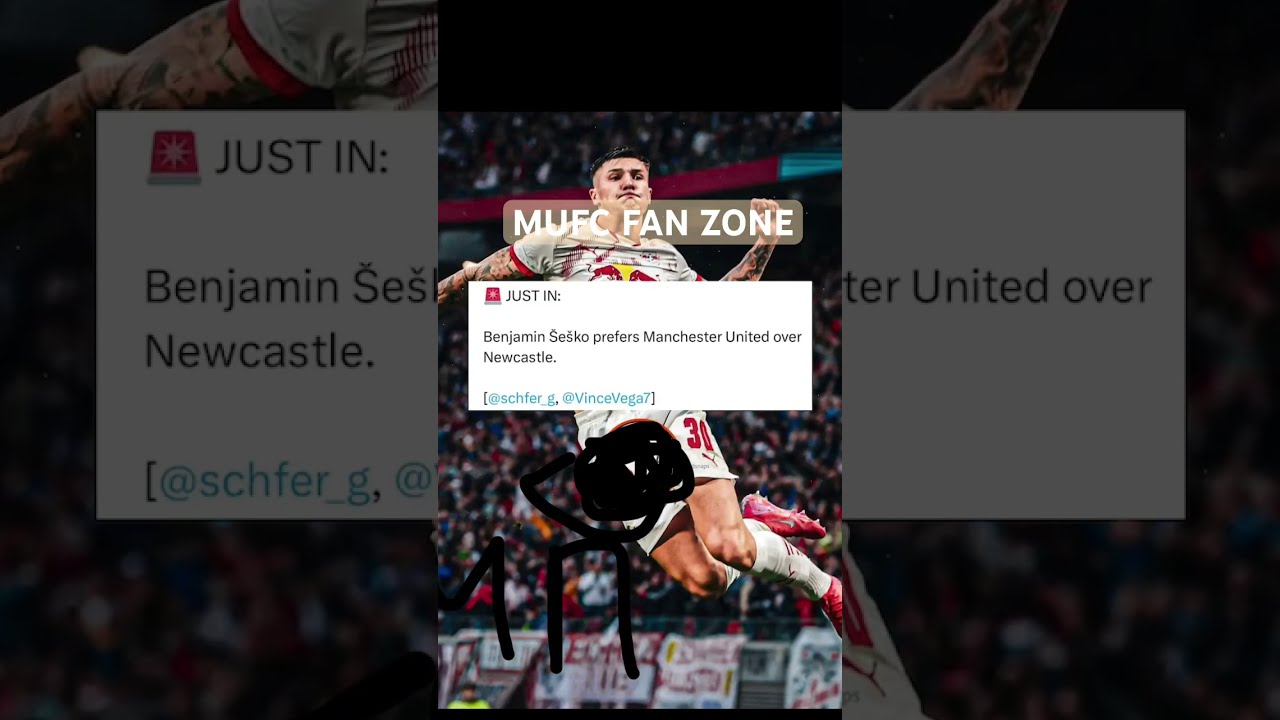 Benjamin Sesko Prefers Manchester United Than Newcastle Let S Get Him Premierleague