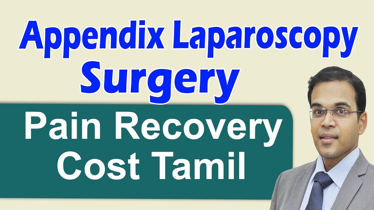 Appendix Laparoscopy Surgery Painfree Hospital Recovery