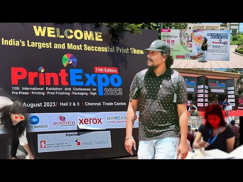 Print Expo 2023 Chennai’s biggest Print Show | Printing | Chennai trade center | Print Industry