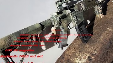 My "Tippmann M4" with specifics on Mods