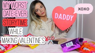 MY WORST DATE EVER STORYTIME while making cute Valentine’s