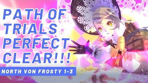 Exos Heroes - Path of Trials: North von Frosty 1-3 Perfect Clear