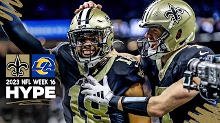 HYPE: Rams vs. Saints | 2023 NFL Week 16 Thursday Night Football