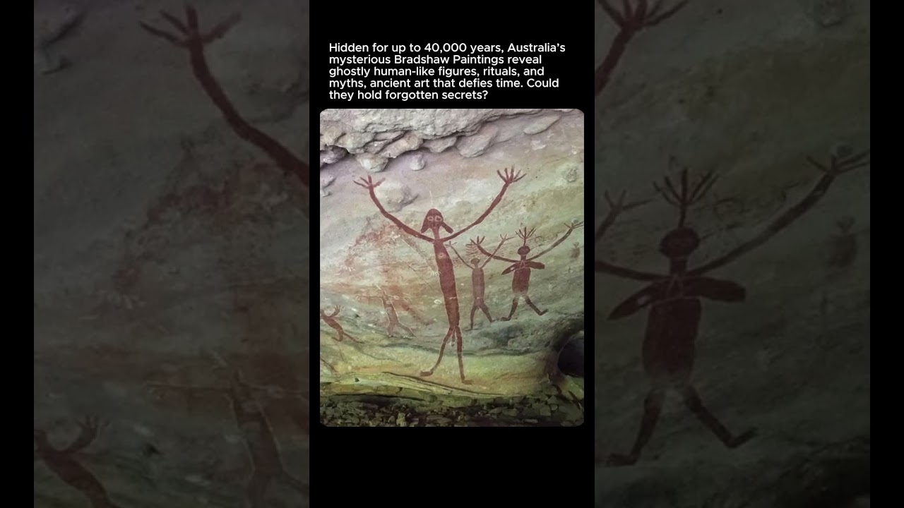 Mysterious 40,000-Year-Old Bradshaw Paintings of Australia 🌍✨ | Ancient Rock Art Secrets 
