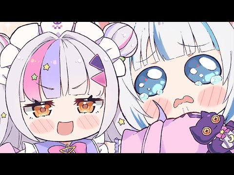 Gura Thoughts On Shion New Outfit Gawr Gura X Murasaki Shion Hololive Eng Sub