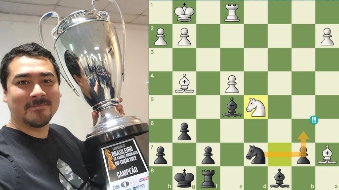 Campeonato Brasileiro de Xadrez vai reunir os 2 melhores