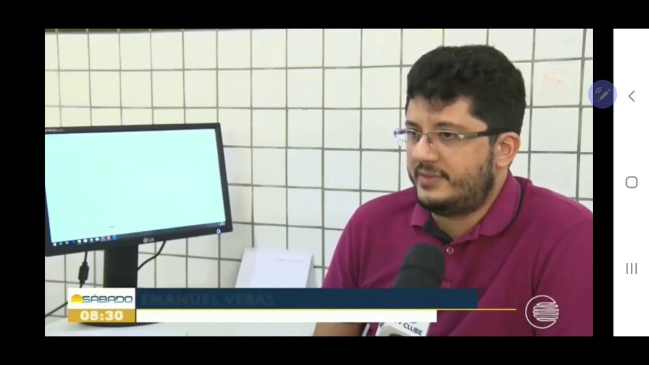 Entrevista da TV Clube PI - Reportagem Prof. Brendon CERN - YouTube