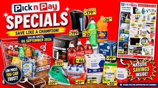 PICK'N'PAY|| PICK'N'PAY SPECIALS VALID UNTIL 06 SEPTEMBER 2026🌻💥