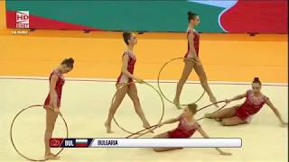 България - обръчи - многобой - Европейско първенство по художествена гимнастика - Гуадалахара 2018