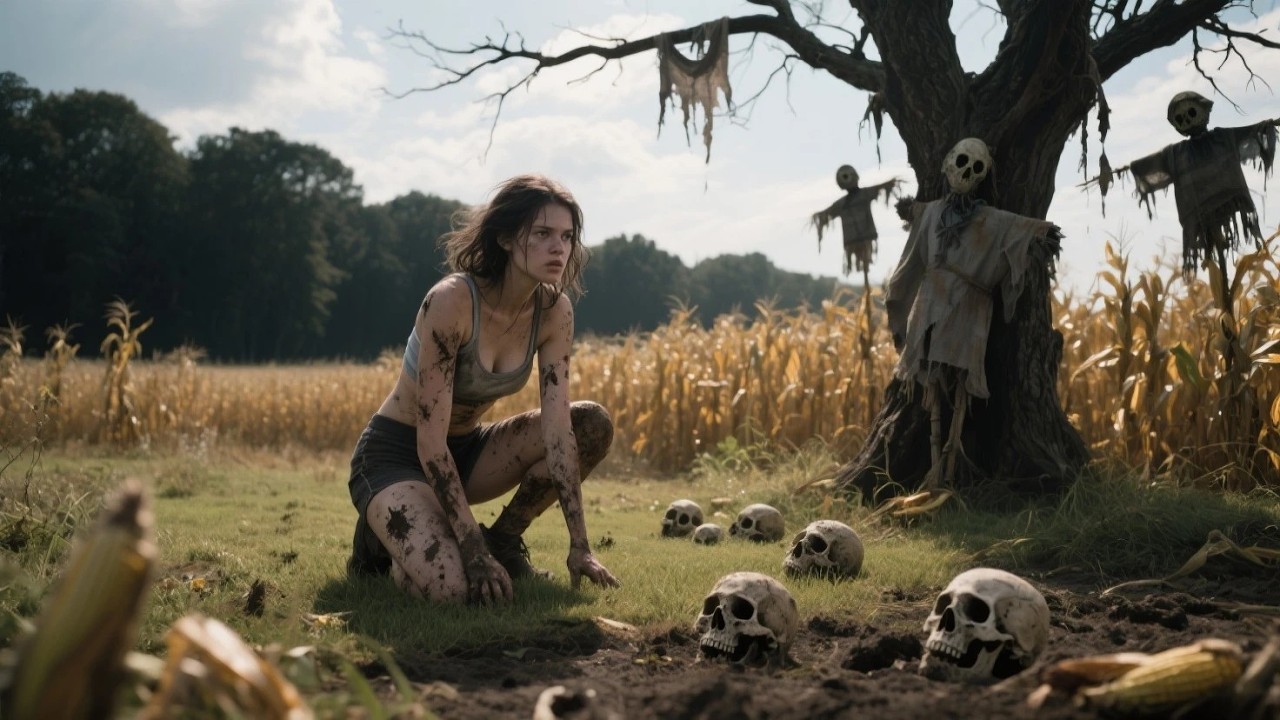 Filme de gelar o sangue! O Mal da Fazenda Esquecida | Terror Intenso em Português | 4K Ultra HD