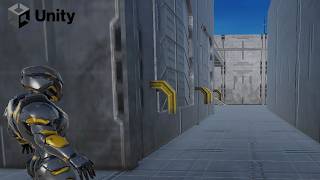 Making a level for a third person sci fi game in Unity