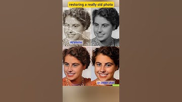 Professional old photo restoration, if you need photos restored, contact me #PhotoRestoration