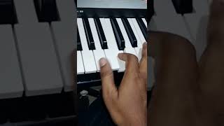 Shalem Mutyala//My brother playing in  keyboard//guess the song ?