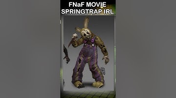 FNaF SPRINGTRAP If He Was REAL | FNAF MOVIE 2 LEAK