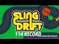 114 record  sling drift