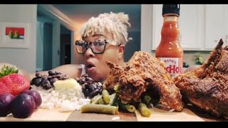 Good AF Homemade Fried Chicken Wings!!|CJ &amp; Shereece 2K Celebration| Mukbang Eating Show