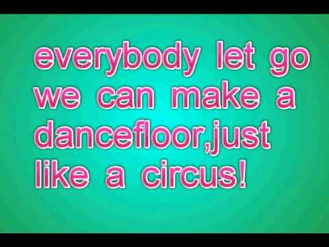 Circus Lyrics Britney Spears Youtube