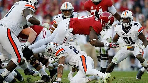 RB Bo Scarbrough vs Auburn 2016