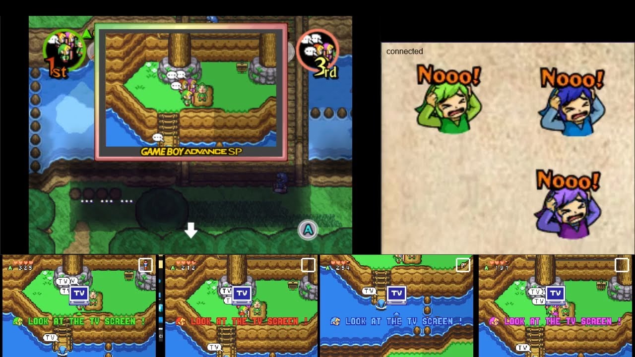 The Legend of Zelda: A Link to the Past & Four Swords - Play Game Online