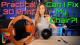 Can I fix my Chair with 3D Printing!? by FilamentStories 3,549 views 1 year ago 5 minutes