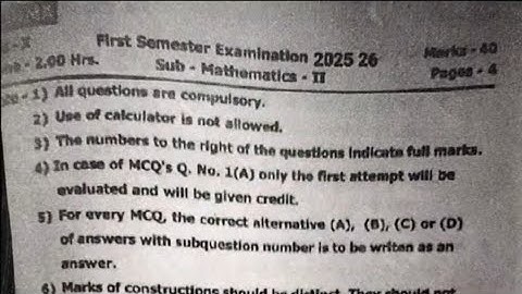 10th Maths Part 2 PDHMA 2025-26| Full Question Paper + Solution (Must See!)"