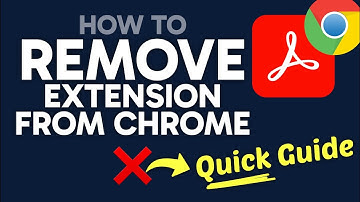 How to REMOVE the Adobe Acrobat Extension from Chrome (Step by Step) 2025