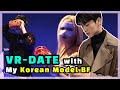 VR-DATE with korean model I saw first time in my life