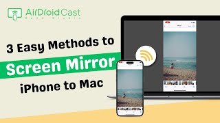 How to Mirror iPhone to Mac/MacBook in 2024 (Wireless & USB)