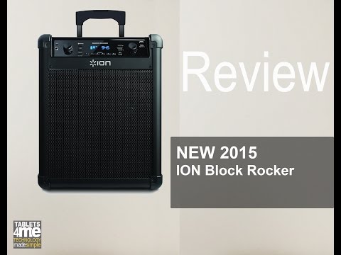 NEW 2015 ION Block Rocker iPA76C for Tailgating or Back Yard parties