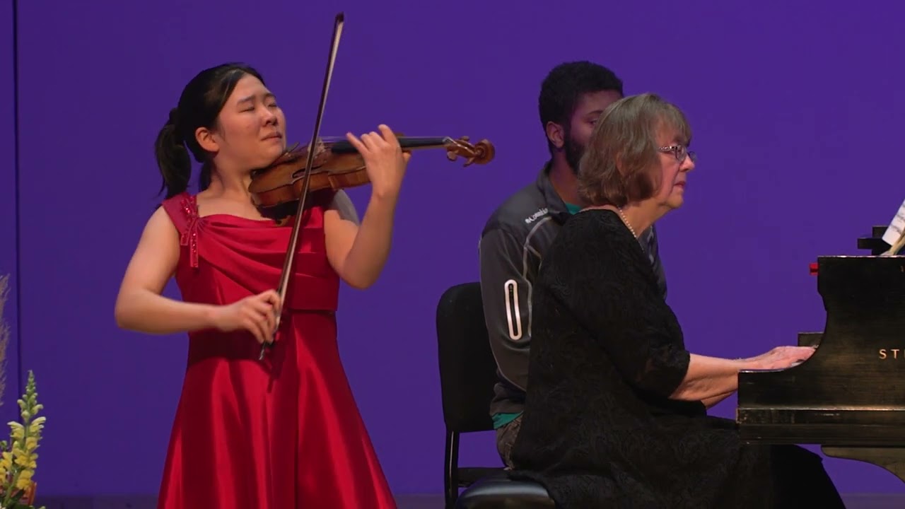 FINAL   Jinan Laurentia Woo   Jean Sibelius   Violin Concerto in D minor, Op  77   I  Allegro Modera