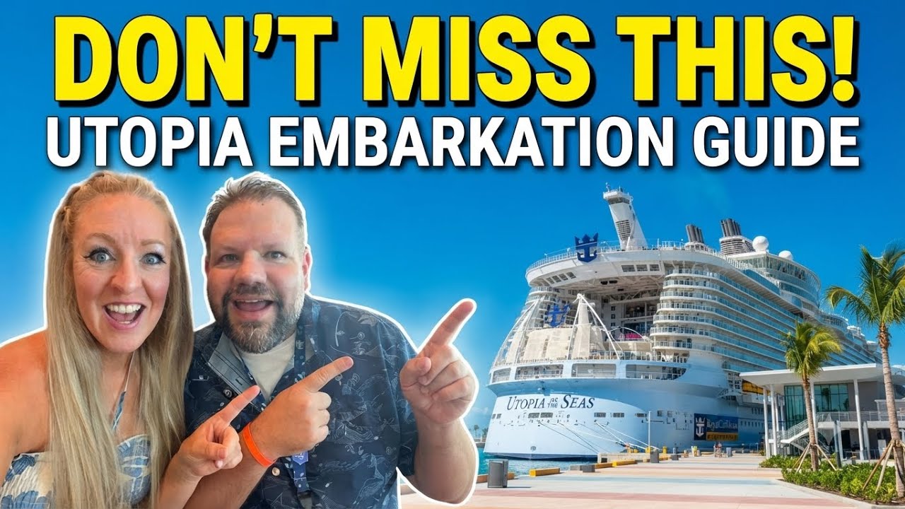 Utopia of the Seas Embarkation Vlog: Suite Perks, Multi-Gen Family Cruise & Nassau/CocoCay Kickoff
