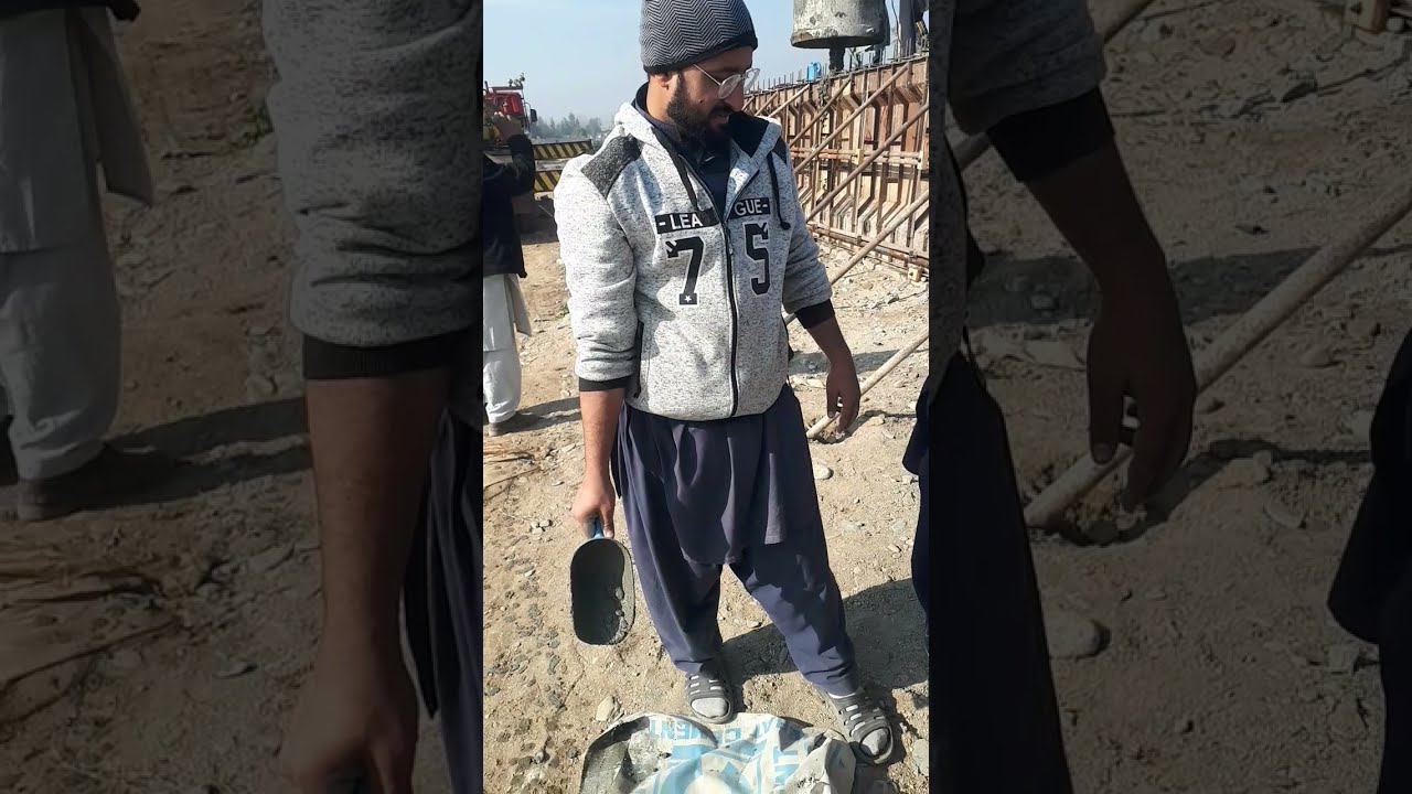 ASTM C31 Practical On Site Making Of Concrete Test Cylinder 