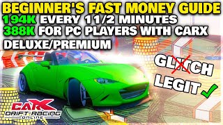 Money Method For Beginner's | CarX Drift Racing Online