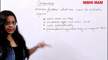 Constructors and destructors II Computer science (cs) II the maharaj institute