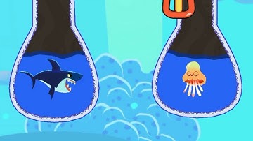 Save The Fish - Pull the pin - fishdom game - android games/ios games | Levels 51-60