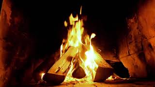Beautiful music for sleep and bonfire for relax