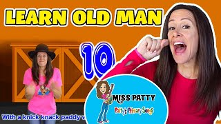 Learn This Old Man Nursery Rhymes with Hand Motions (Official Video) Counting Song with Miss Patty