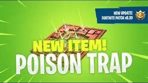 New Poison Dart Trap