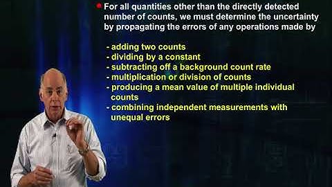 06-Basic Radiation Detection: Counting Statistics, part 3