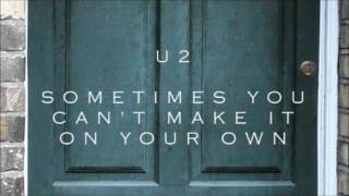 U2 - Sometimes You Can't Make It On Your Own (Instrumental Acoustic Cover)