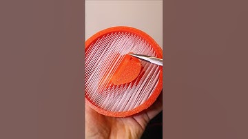 3D printed Suspended Heart